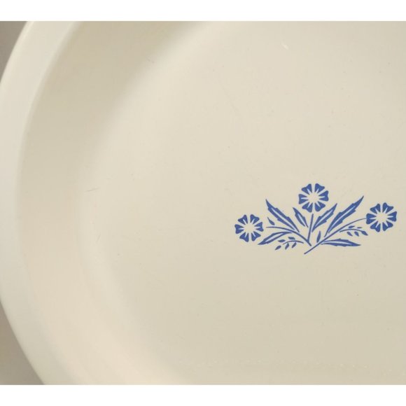 Corning Ware Blue Cornflower 9" Pie Plate Dish P-309 - Picture 5 of 7